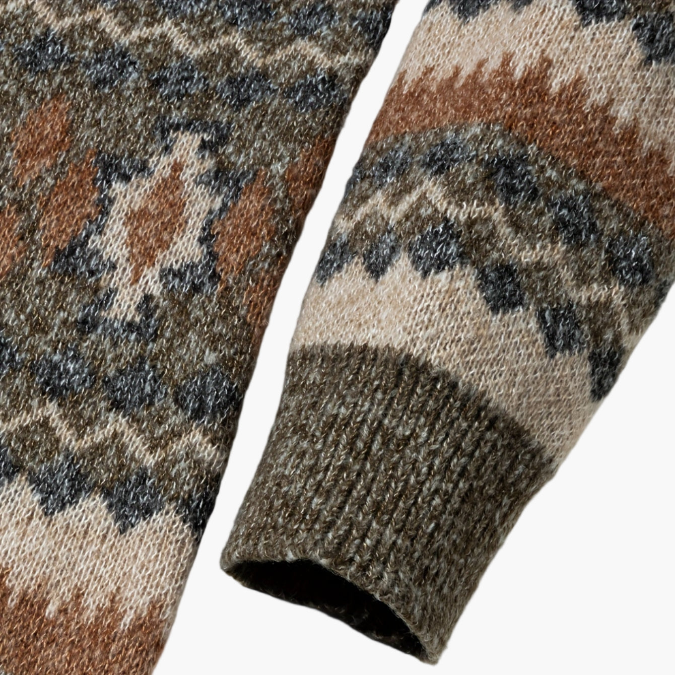 Herren Retro Strickpullover mit geometrischem Muster – Lässiger Herbst/Winter Look
