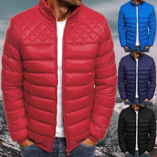 Herren Steppjacke Outdoor Winddicht & Wasserdicht – Sportlicher Allrounder für jede Wetterlage