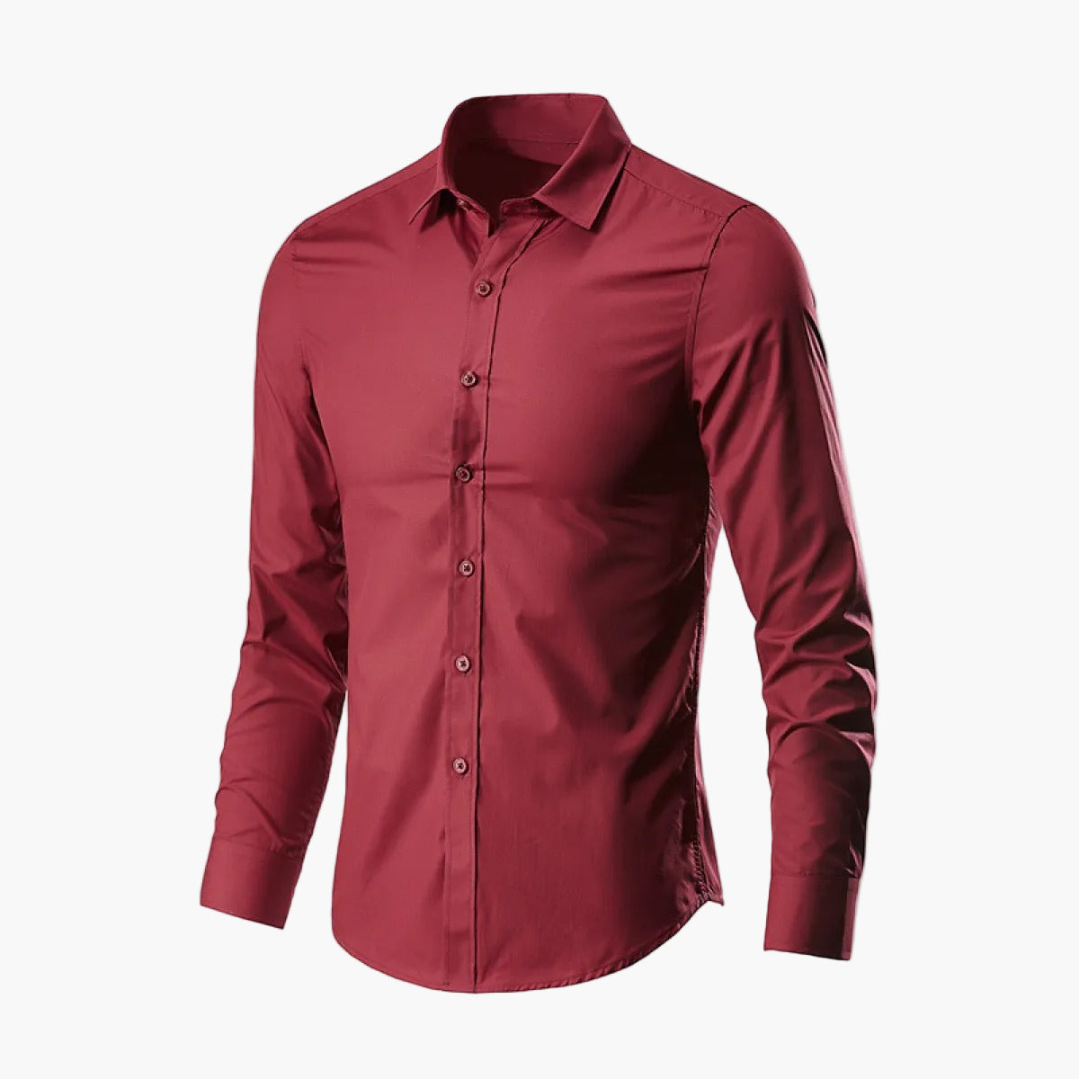 Herren Business Langarm Hemd – Elegantes Slim Fit Freizeithemd für Büro & Alltag