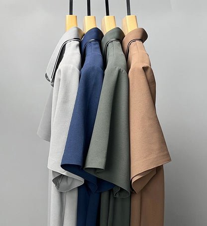 Reginald – Herren Polo Shirt mit Kragen aus Eisseide für den Sommer