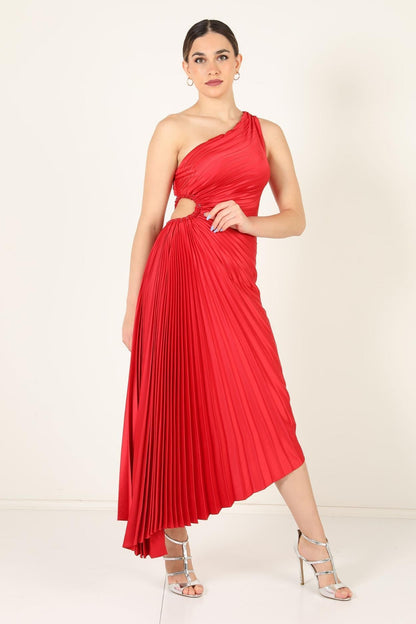 Leonie - One-Shoulder-Maxikleid