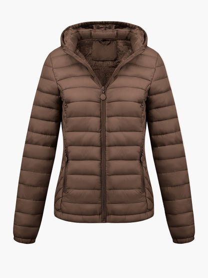 Damen Steppjacke mit Kapuze – Modischer Allrounder für Alltag und Freizeit