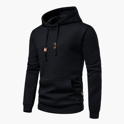 Herren Kapuzenpullover Kariert – Moderner Freizeit-Hoodie für Alltag und Sport