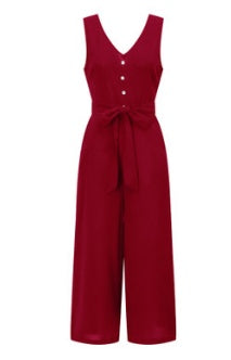 Sophia – Sexy Damen Jumpsuit mit Halterneck