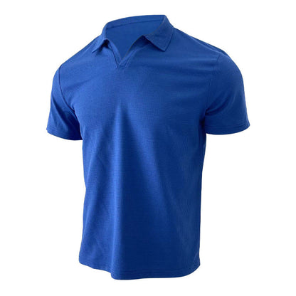 Herren Polo T-Shirt Slim Fit Freizeit Kurzarm Eleganter Look