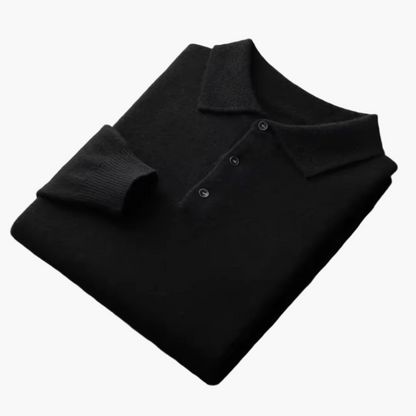 Herren Polo – Klassisches Langarm-Poloshirt für Business und Freizeit