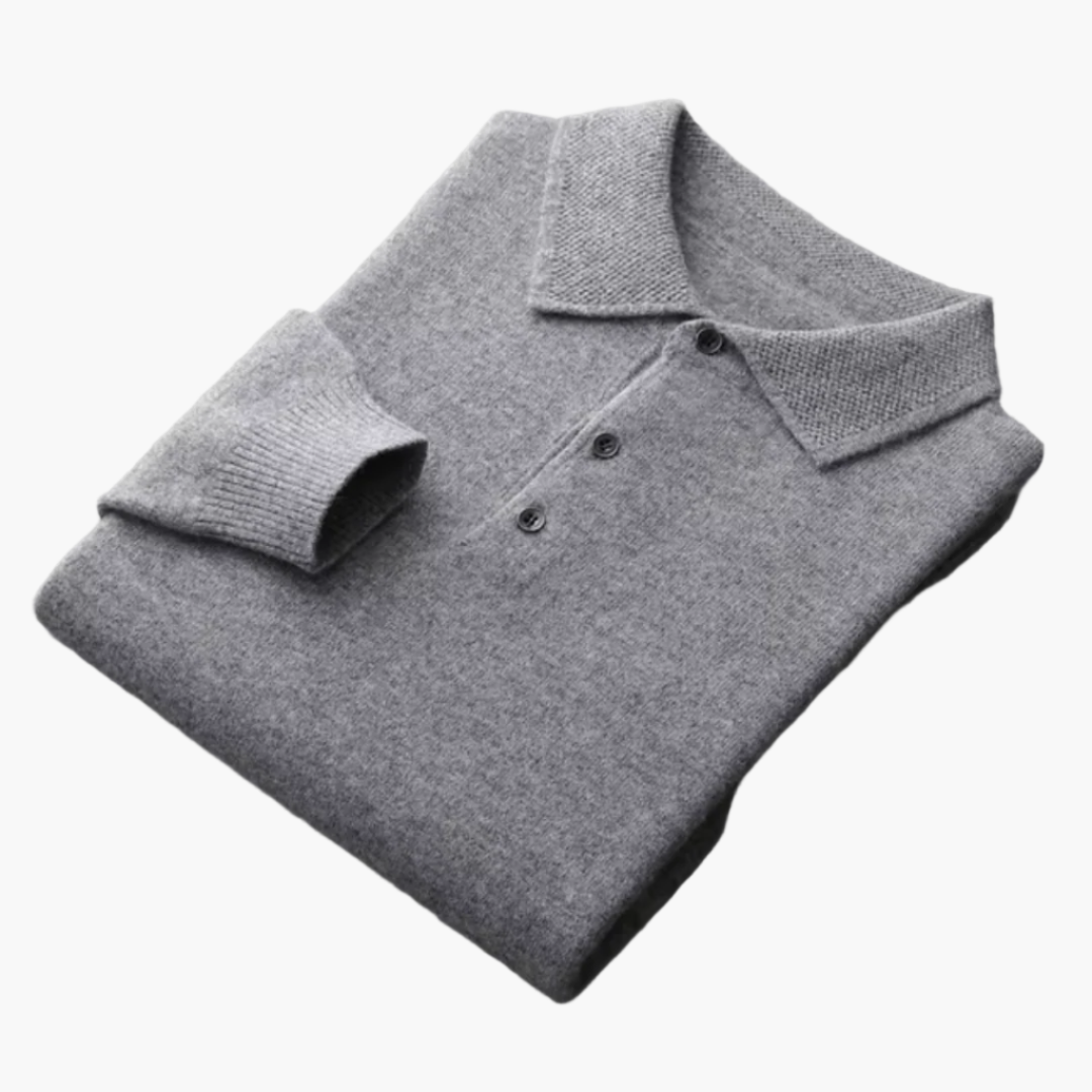 Herren Polo – Klassisches Langarm-Poloshirt für Business und Freizeit