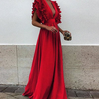 Francesca – Plus-Size Maxikleid für Frauen