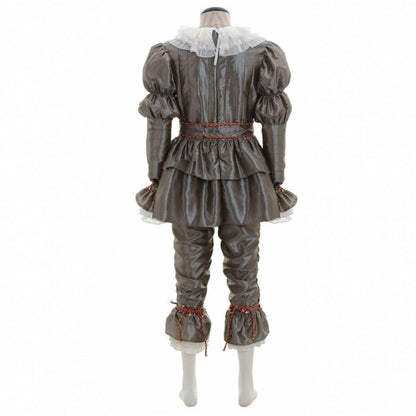 Halloween Clown Kostüm für Erwachsene – Gruseliges Pennywise Outfit für Halloween-Partys & Verkleidungen