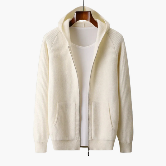 Herren Kapuzen-Cardigan – Moderner Hoodie für Alltag und Freizeit