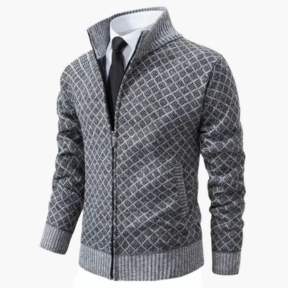 Herren Strickjacke im Business-Look – Eleganter Freizeit- und Büro-Style