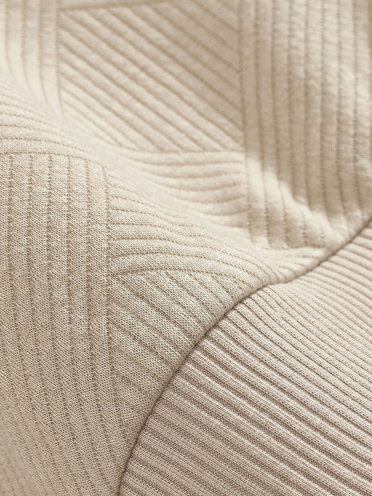 Herren Halb-Zip Pullover mit Strukturmuster – Smart-Casual Stil für Alltag und Büro