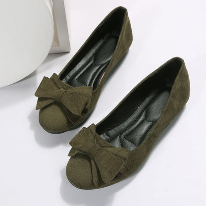 Damen Ballerinas mit Schleife – Elegante Flats für Alltag und Büro