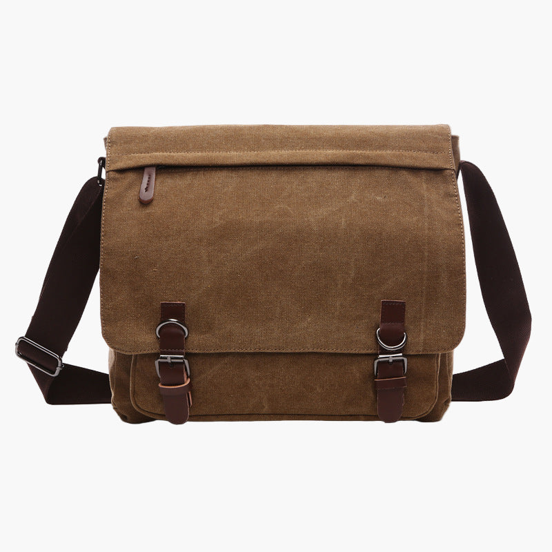 Herren Umhängetasche Vintage Messenger Bag – Alltag, Arbeit & Freizeit