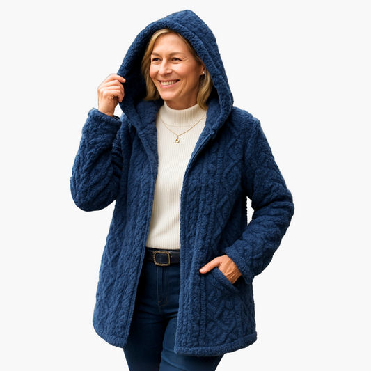 Damen Kapuzenjacke für Herbst und Winter – Modisch & Bequem, Perfekt für Freizeit und Alltag