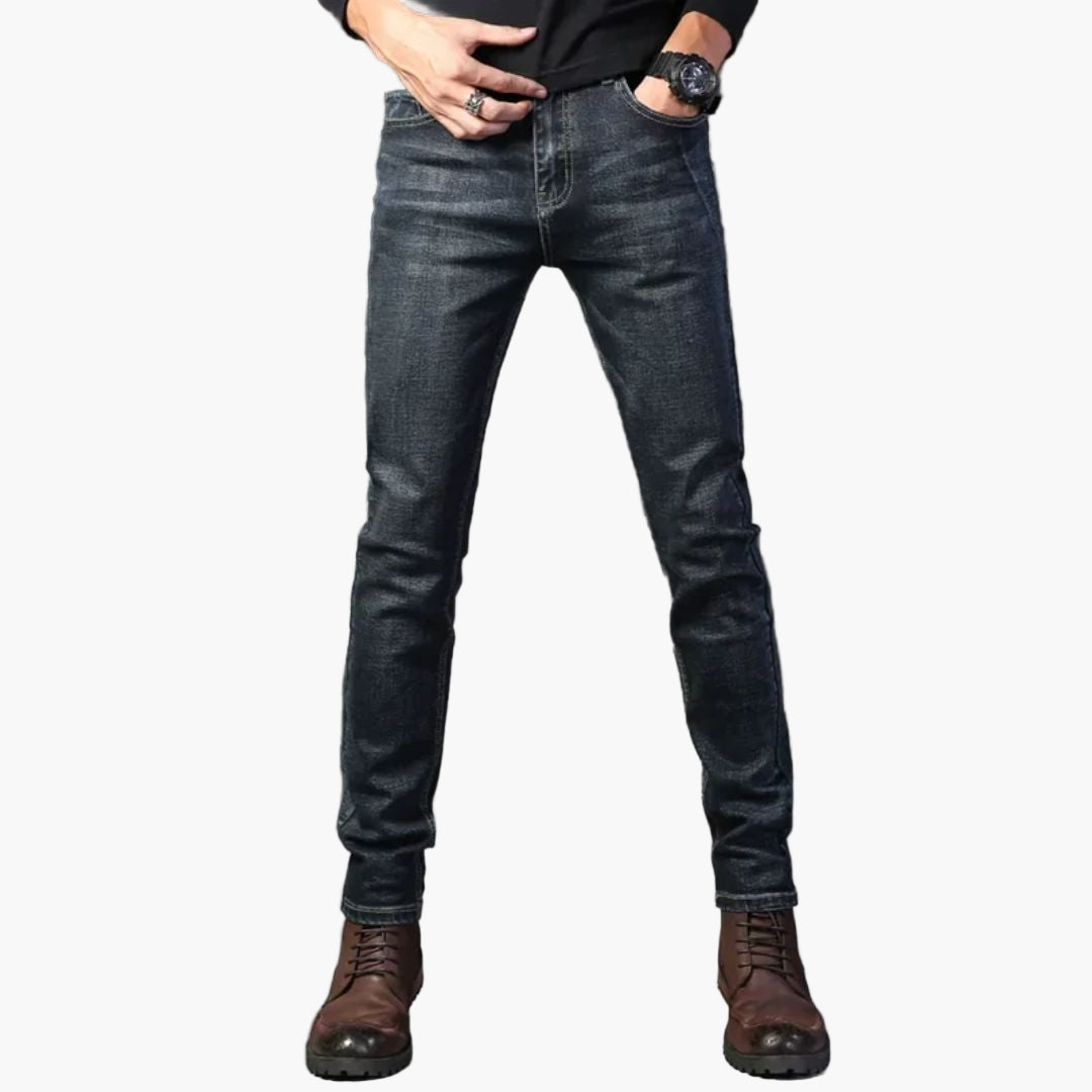 Herren Slim Fit Jeans – Klassischer Stil für Alltag und Freizeit
