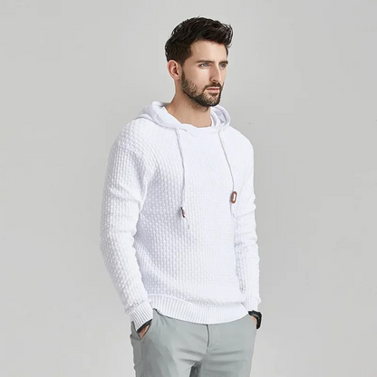 Herren Kapuzenpullover Kariert – Moderner Freizeit-Hoodie für Alltag und Sport