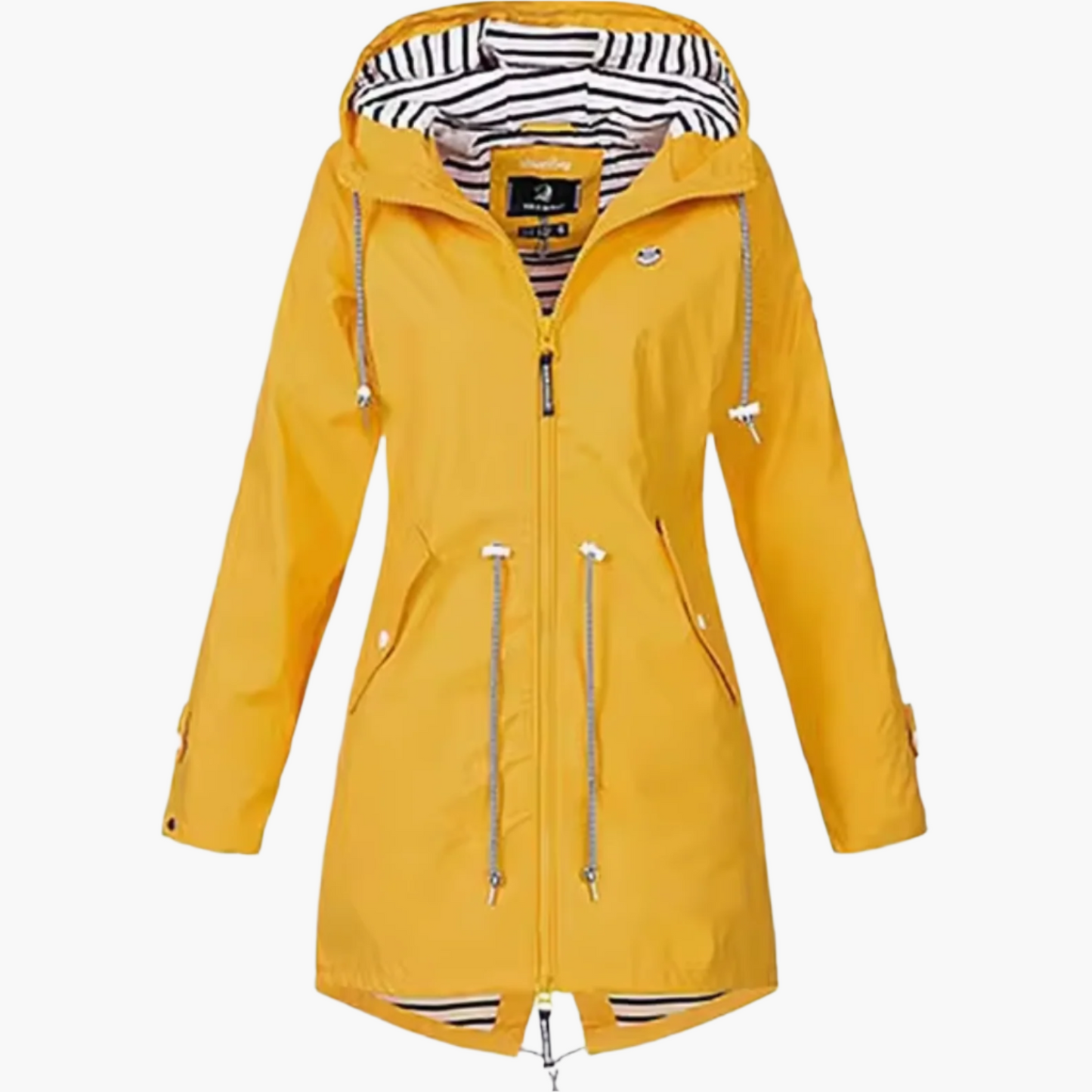 Damen Regenjacke Outdoor Windbreaker mit Kapuze – Wasserdichte Übergangsjacke für Freizeit & Reisen