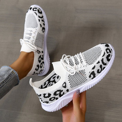 Marie – Damen-Sneaker mit Leopardenmuster