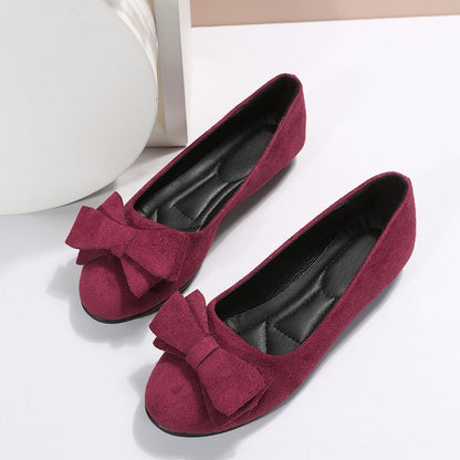 Damen Ballerinas mit Schleife – Elegante Flats für Alltag und Büro