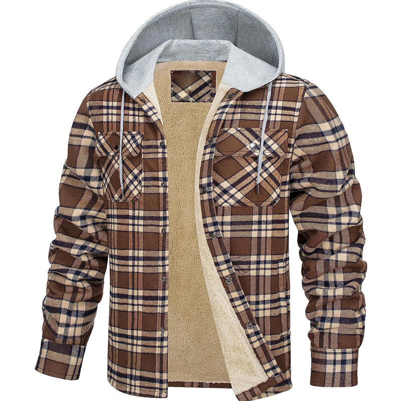 Zoltan-Flanellhemdjacke für Herren