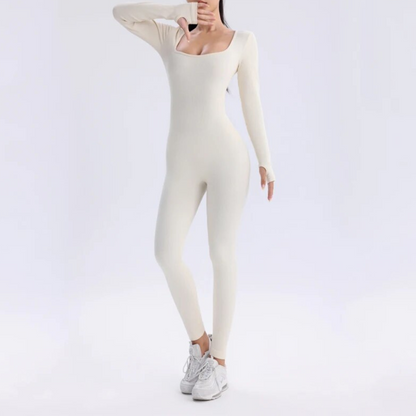 Madeline - Langärmliger Sport-Jumpsuit Für Damen