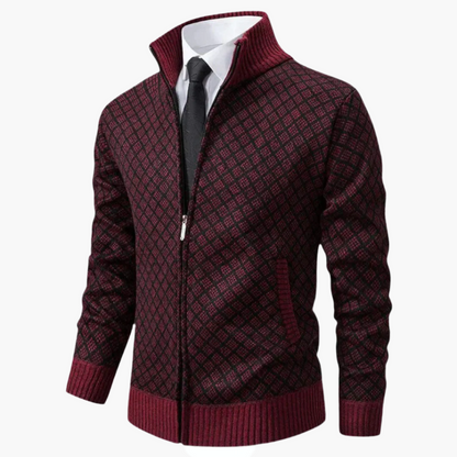 Herren Strickjacke im Business-Look – Eleganter Freizeit- und Büro-Style
