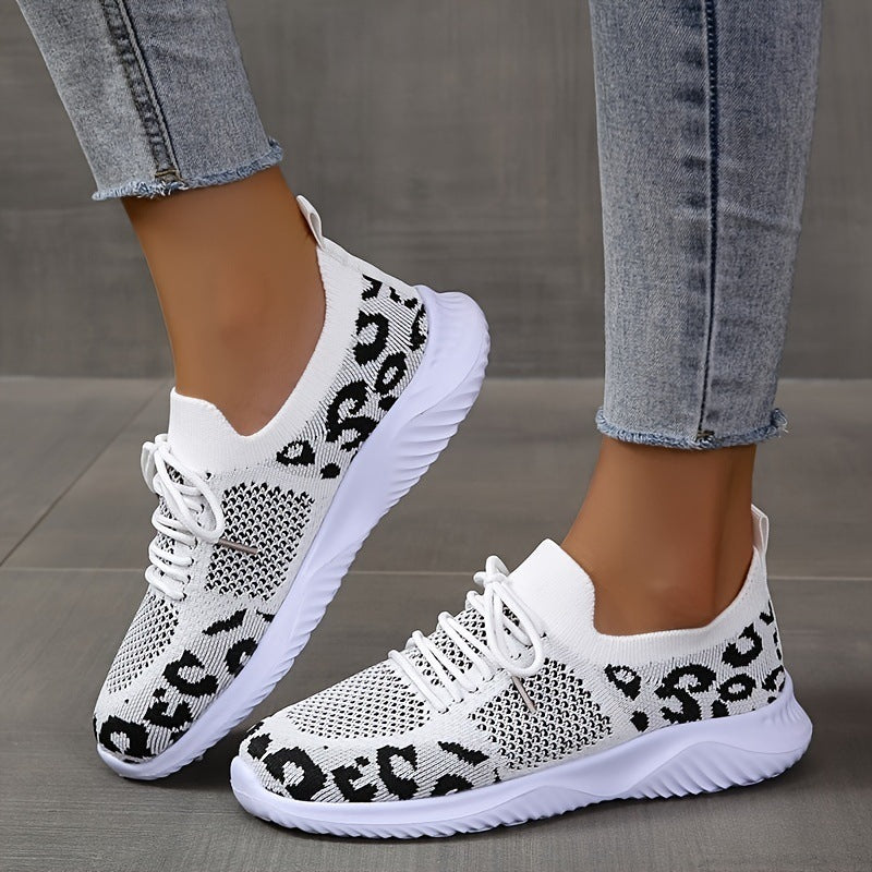 Marie – Damen-Sneaker mit Leopardenmuster