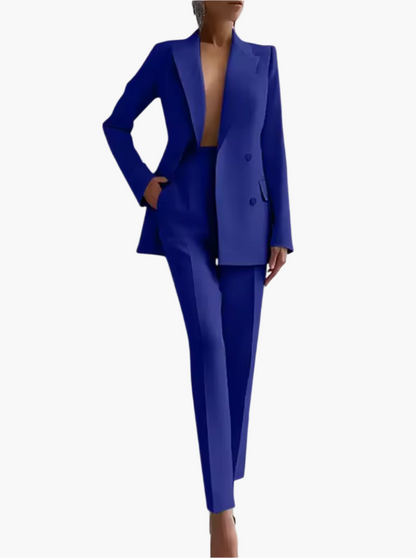 Damen Business Anzug Zweiteiler – Eleganter Blazer & Hose für Büro und Alltag