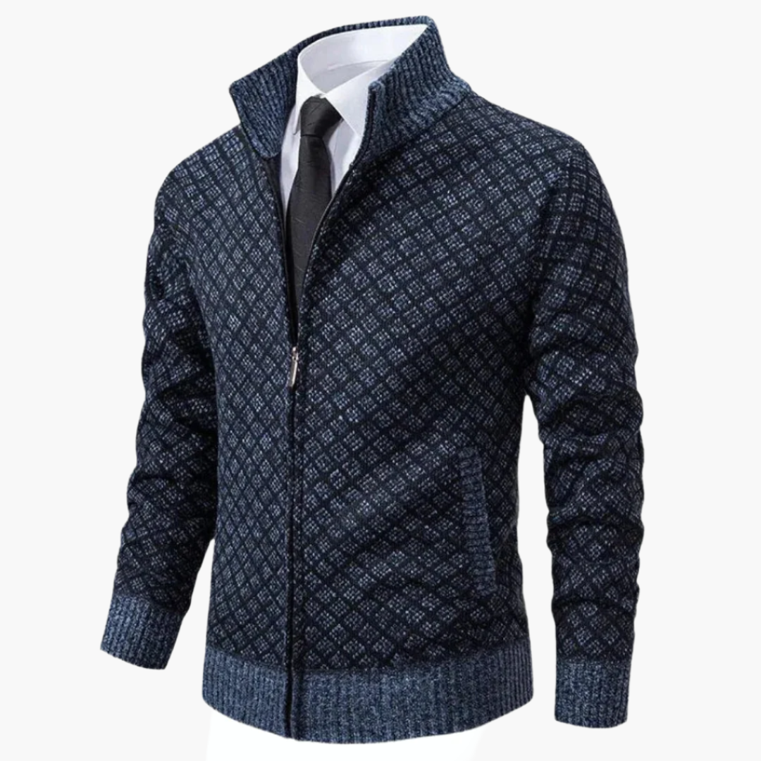 Herren Strickjacke im Business-Look – Eleganter Freizeit- und Büro-Style