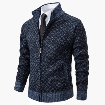 Herren Strickjacke im Business-Look – Eleganter Freizeit- und Büro-Style