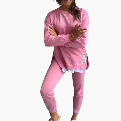 Damen Lounge-Set Zweiteiler Sportlich & Bequem für Alltag und Freizeit