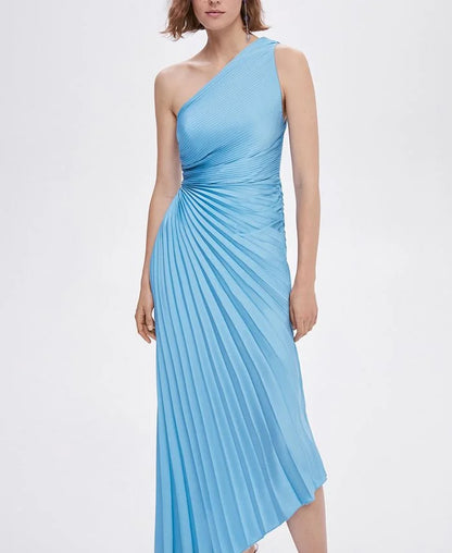 Leonie - One-Shoulder-Maxikleid