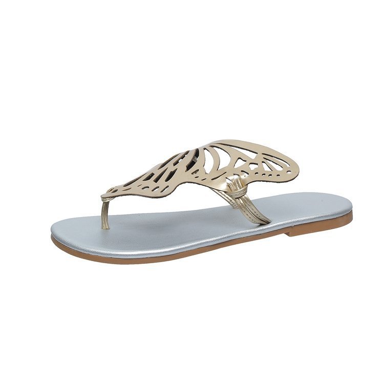 Emily – Sommerliche Damen-Badesandalen mit Schmetterlingsmotiv