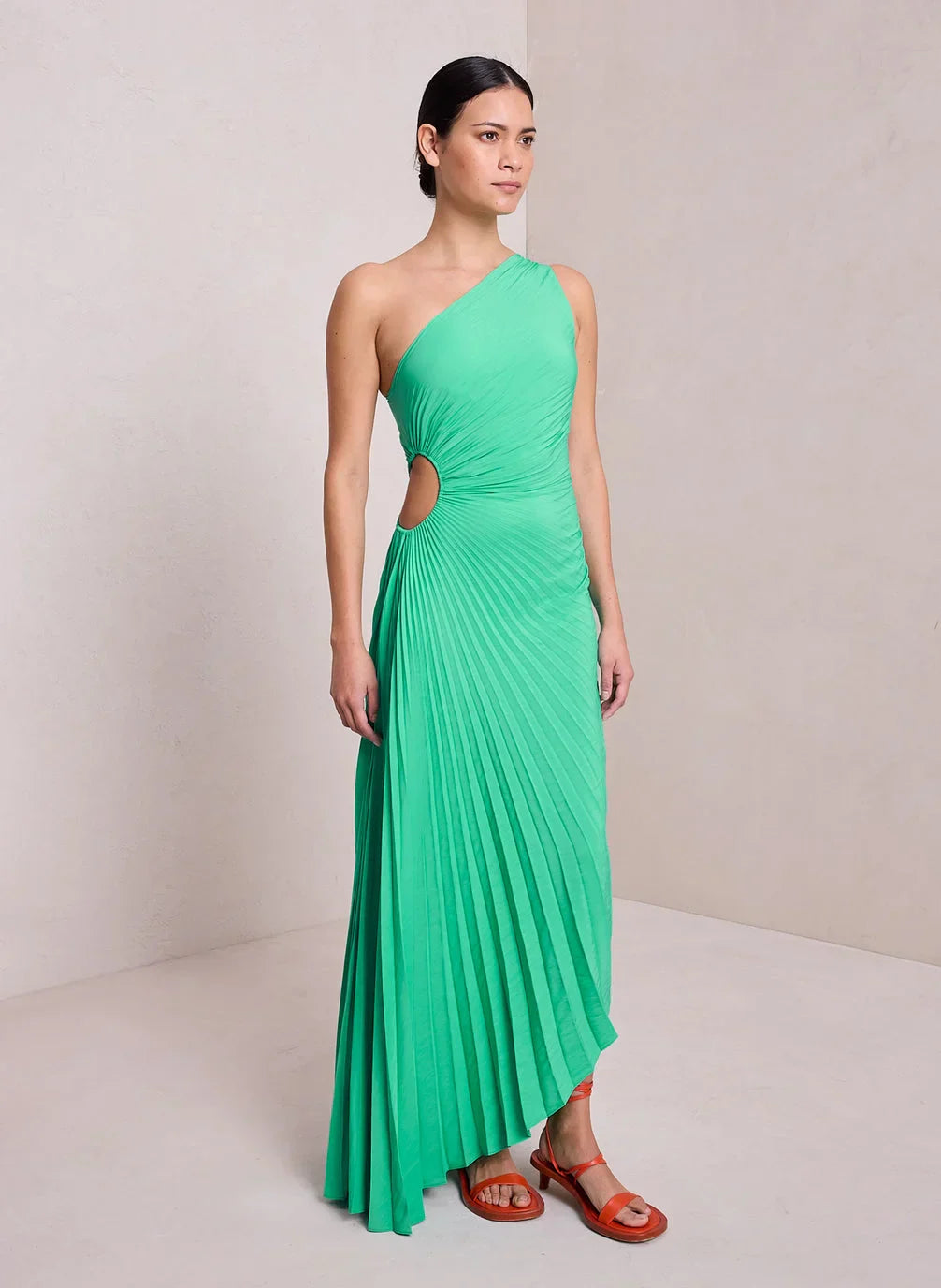 Leonie - One-Shoulder-Maxikleid