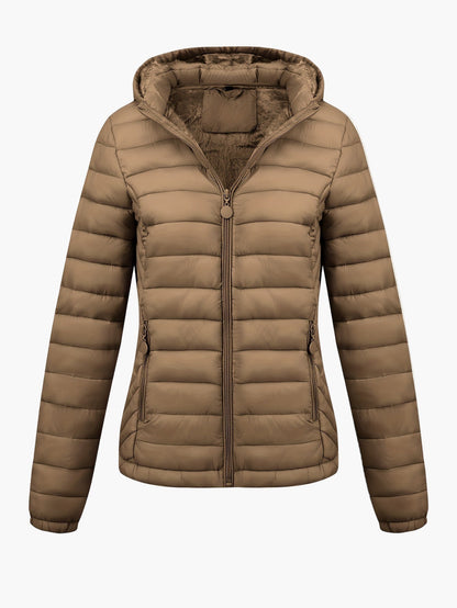 Damen Steppjacke mit Kapuze – Modischer Allrounder für Alltag und Freizeit