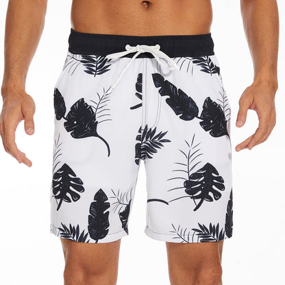Herren Badeshorts mit Innentasche – Sportliche Strandshorts mit praktischem Smartphone-Fach