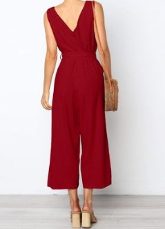 Sophia – Sexy Damen Jumpsuit mit Halterneck