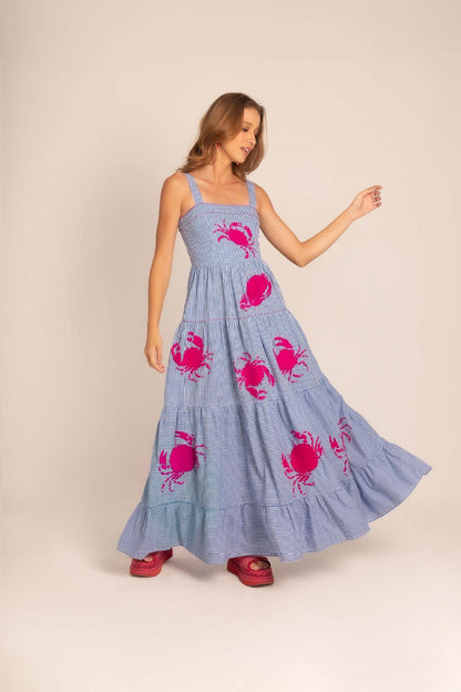Ann – Langes Strandkleid für Frauen
