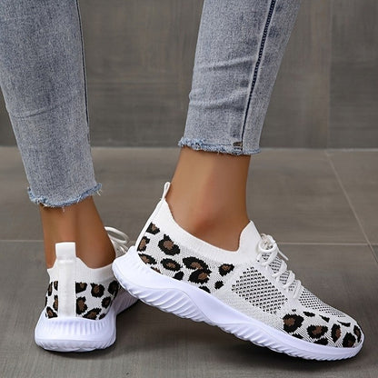 Marie – Damen-Sneaker mit Leopardenmuster