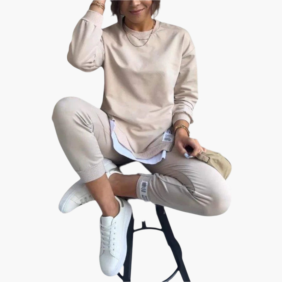 Damen Lounge-Set Zweiteiler Sportlich & Bequem für Alltag und Freizeit