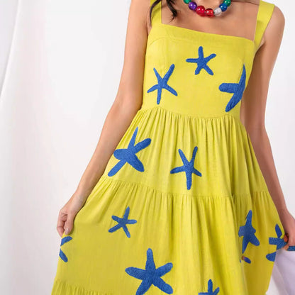 Ann – Langes Strandkleid für Frauen