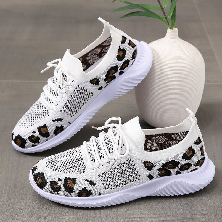 Marie – Damen-Sneaker mit Leopardenmuster