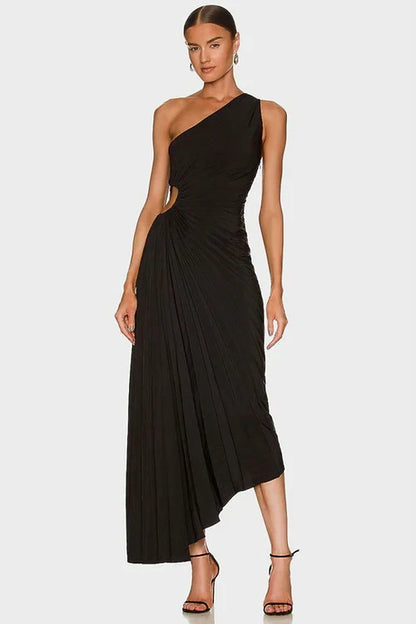 Leonie - One-Shoulder-Maxikleid