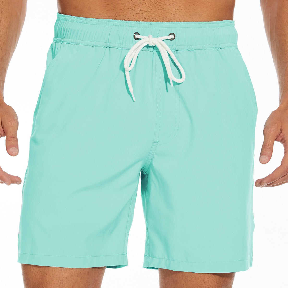 Herren Badeshorts mit Innentasche – Sportliche Strandshorts mit praktischem Smartphone-Fach