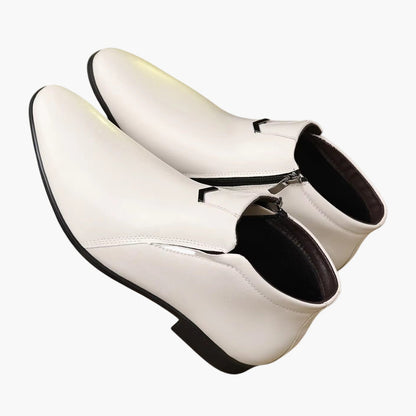 Herren Retro Stiefeletten – Elegante Business und Freizeit High-Top Boots