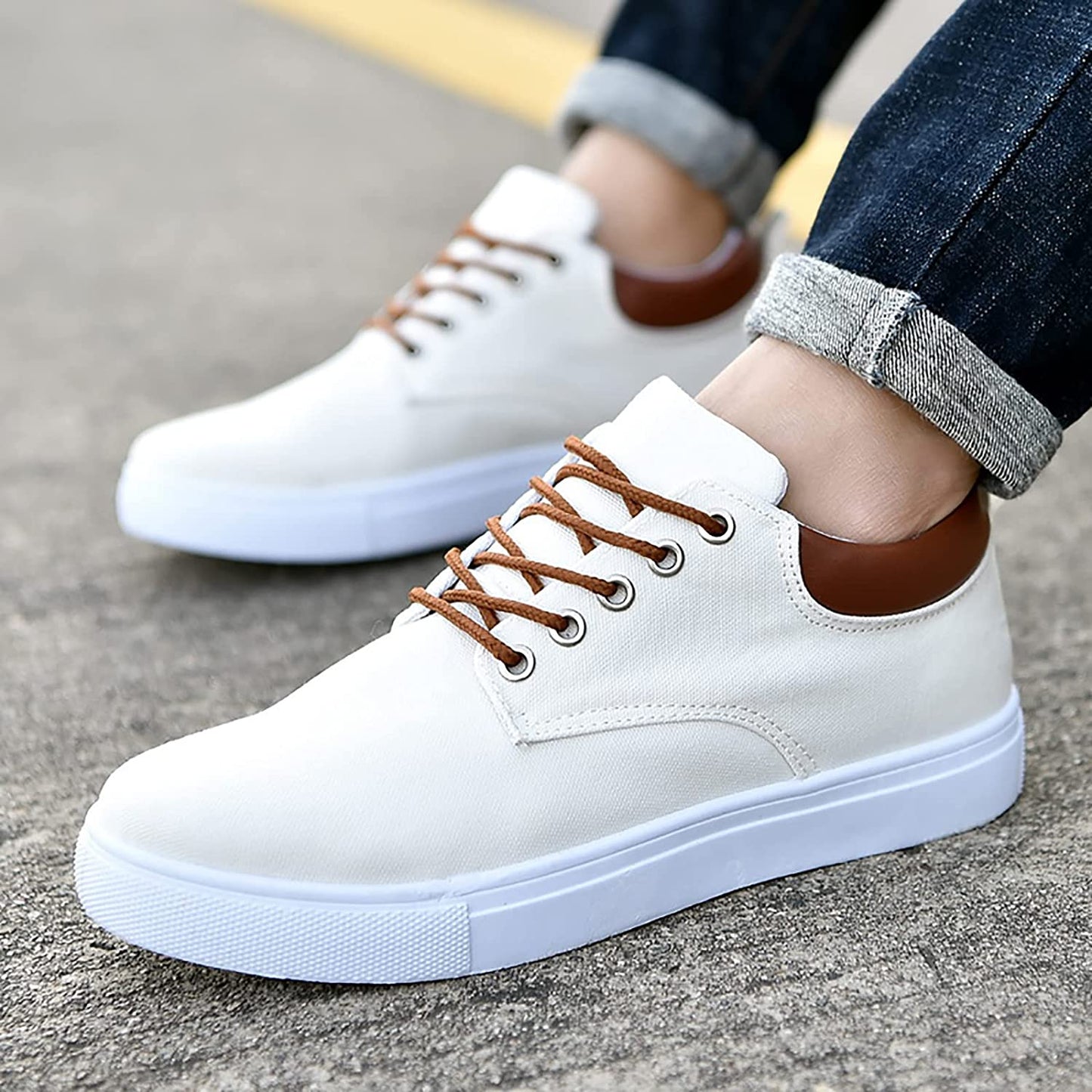 Herren Sneaker Freizeit Klassisch – Bequeme Alltagsschuhe für Männer, Stylisch & Vielseitig