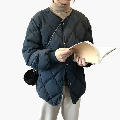 Damen Übergangsjacke Stepp-Design Lässig & Modern – Perfekt für Alltag und Freizeit