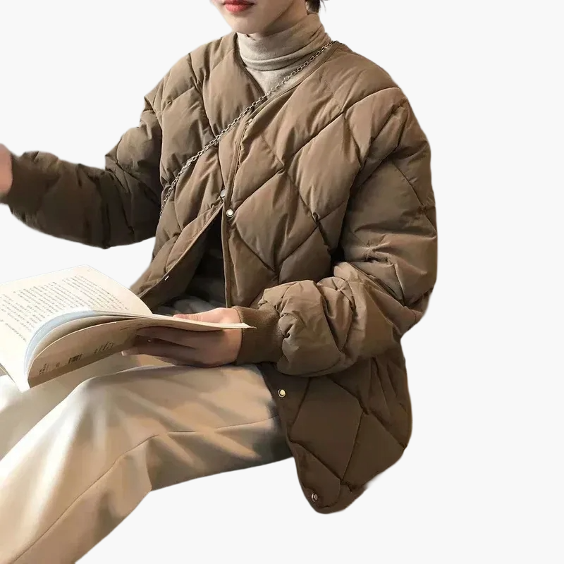 Damen Übergangsjacke Stepp-Design Lässig & Modern – Perfekt für Alltag und Freizeit