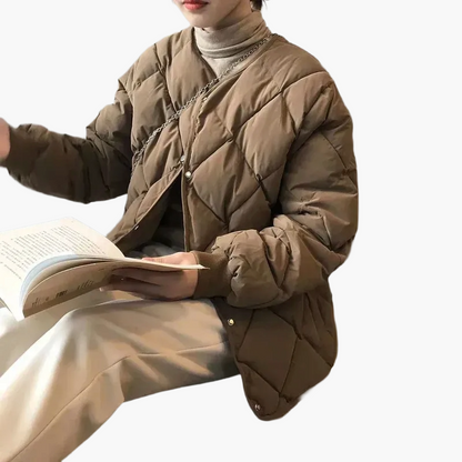 Damen Übergangsjacke Stepp-Design Lässig & Modern – Perfekt für Alltag und Freizeit